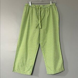Vineyard Vines Light Green Patterned Pajama Pants